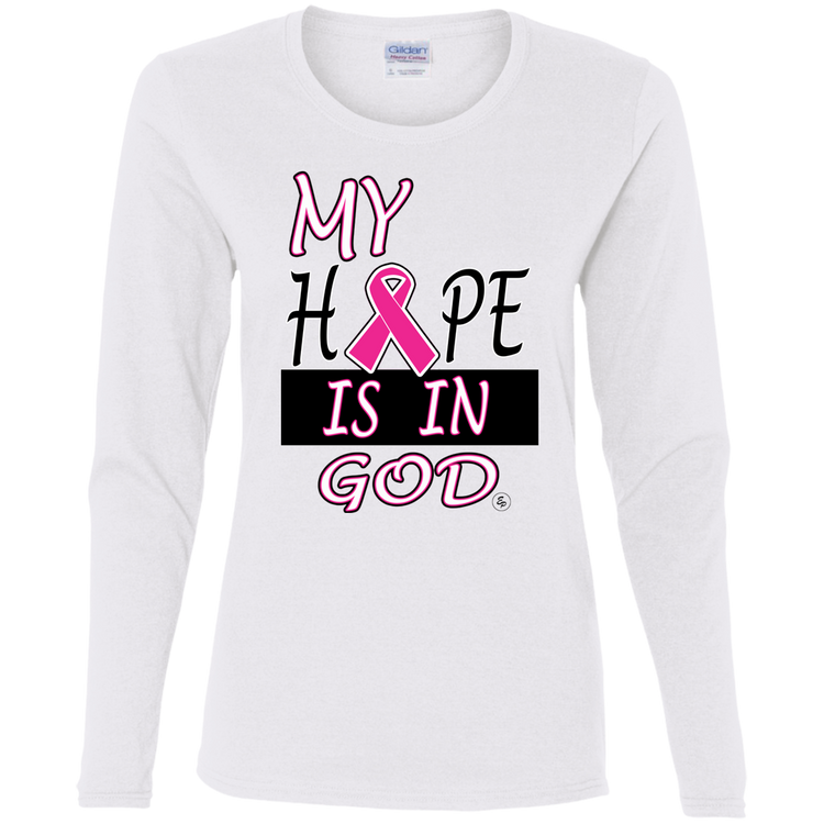 My Hope Is In God - Women's LS Tee