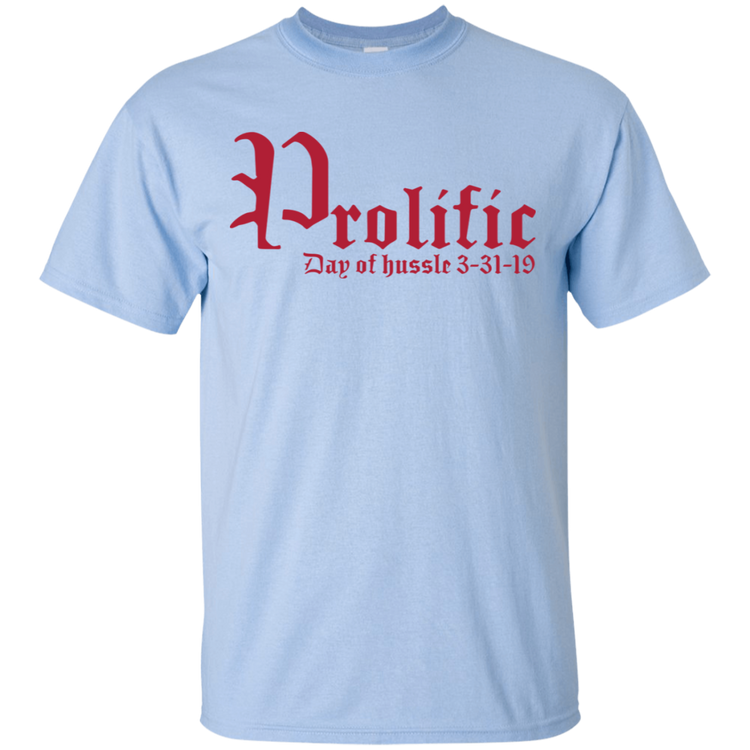 Prolific - Day of Hussle - Red - Men's Tee