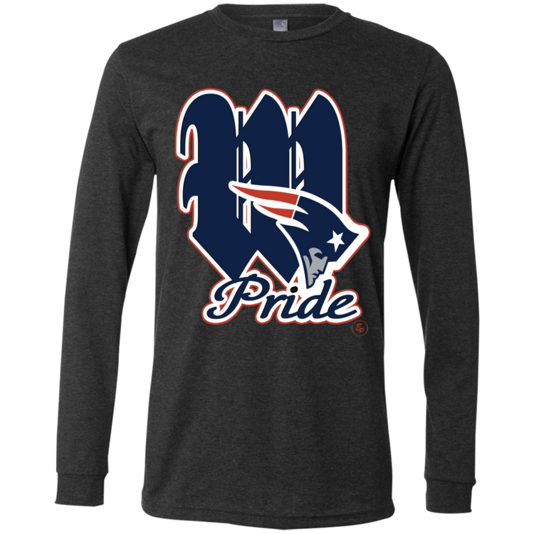 Westside Patriots Pride - Fitted Men's LS T-Shirt