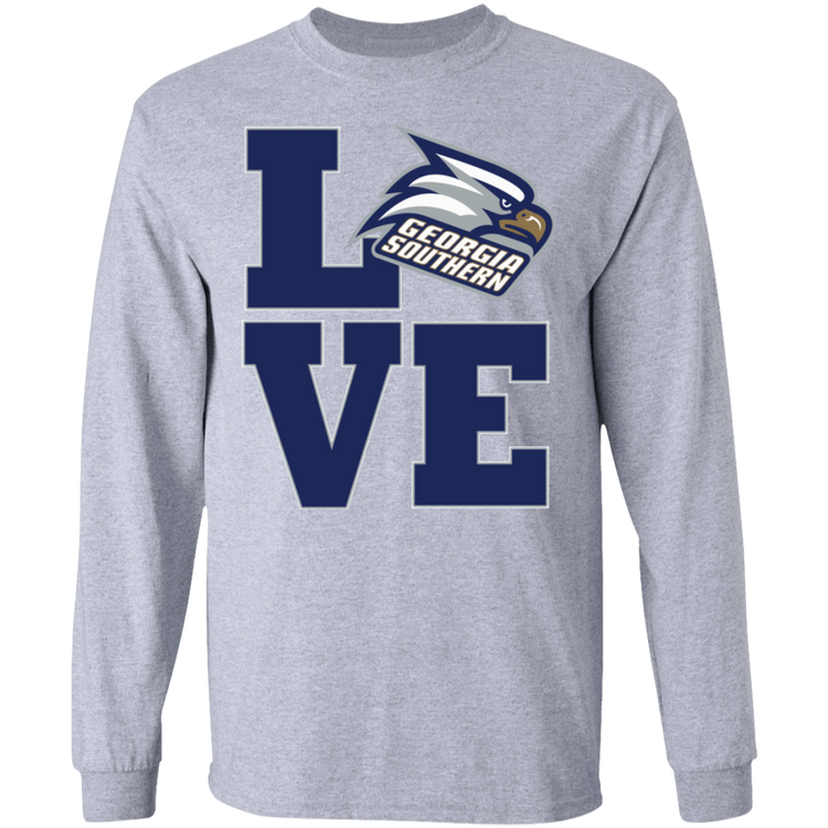 GA Southern - Alumni LOVE - Men's LS Tee