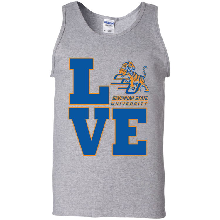 Savannah State - LOVE - Men's Tank Top