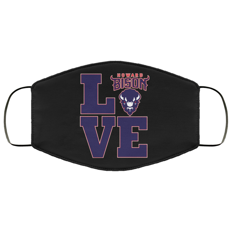 Howard BISONS - Love - Face Mask