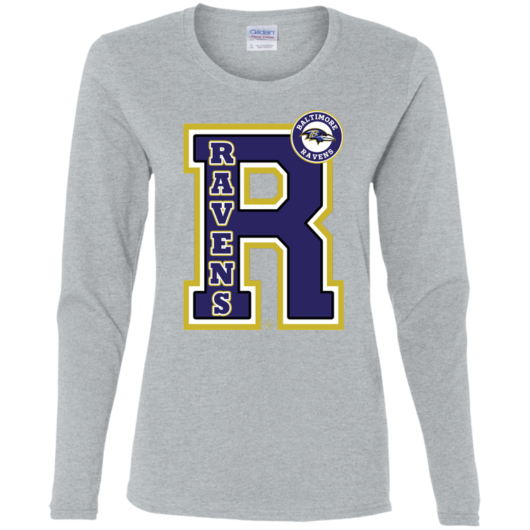 Big R - Ravens Fan - Women's LS Tee