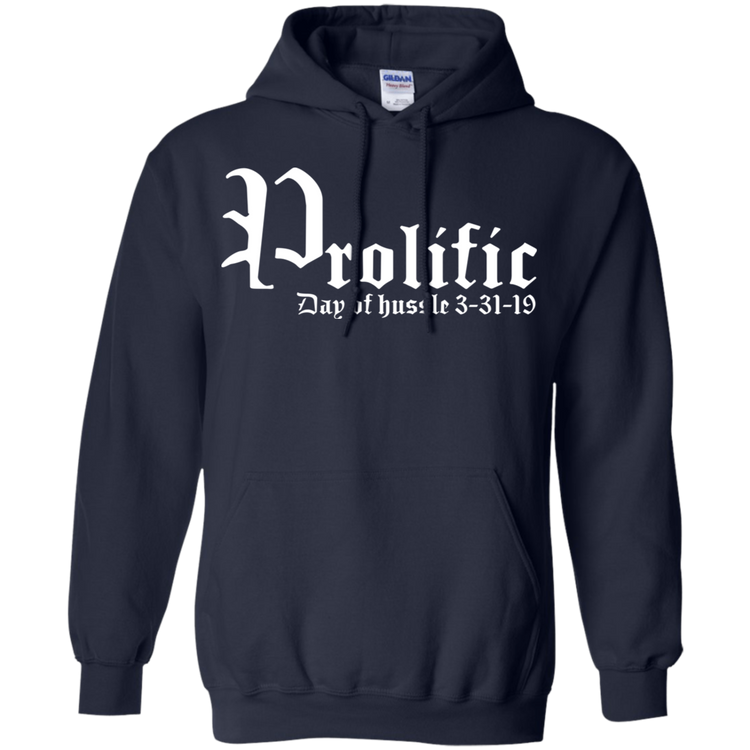 Prolific - Day of Hussle - White - Men's / Women's Pullover Hoodie