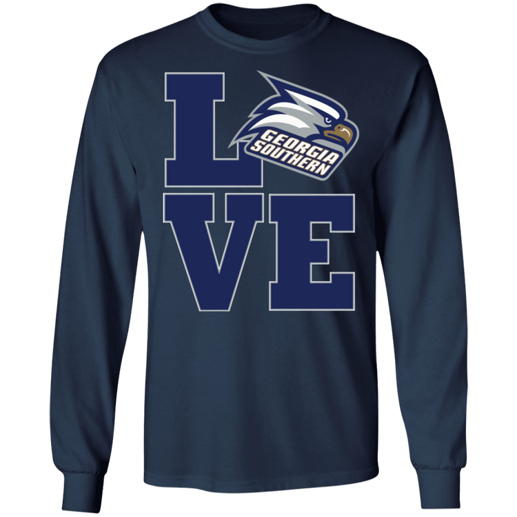 GA Southern - Alumni LOVE - Men's LS Tee