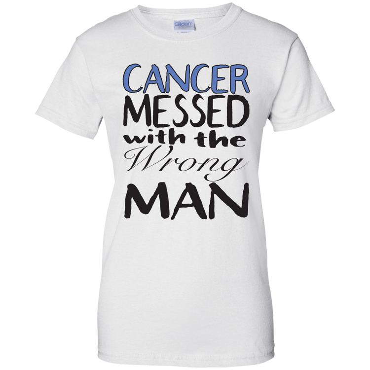 Prostate Cancer Wrong Man - Women's Tee