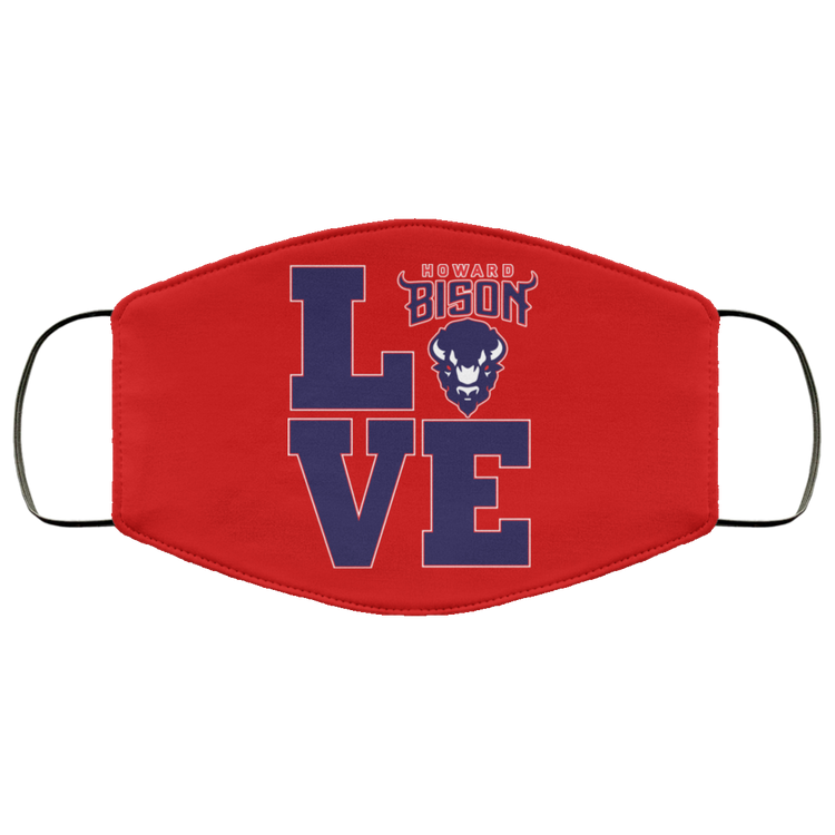 Howard BISONS - Love - Face Mask