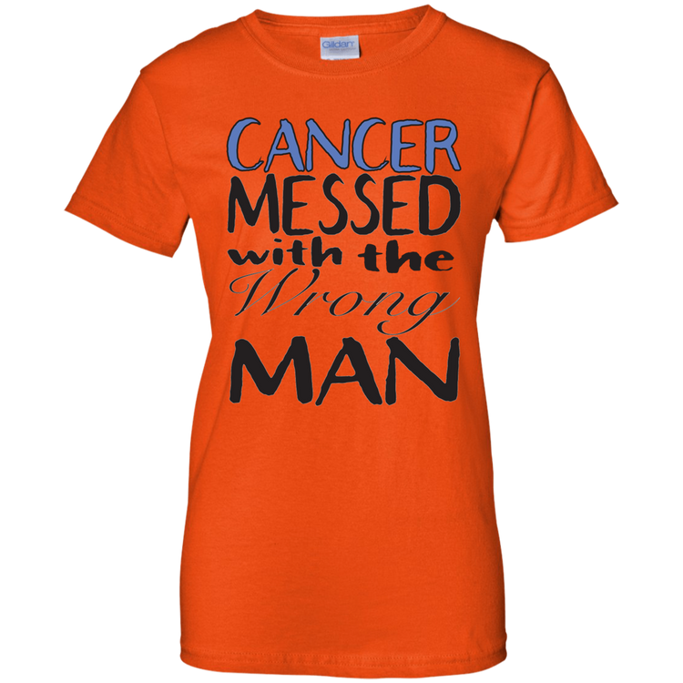 Prostate Cancer Wrong Man - Women's Tee