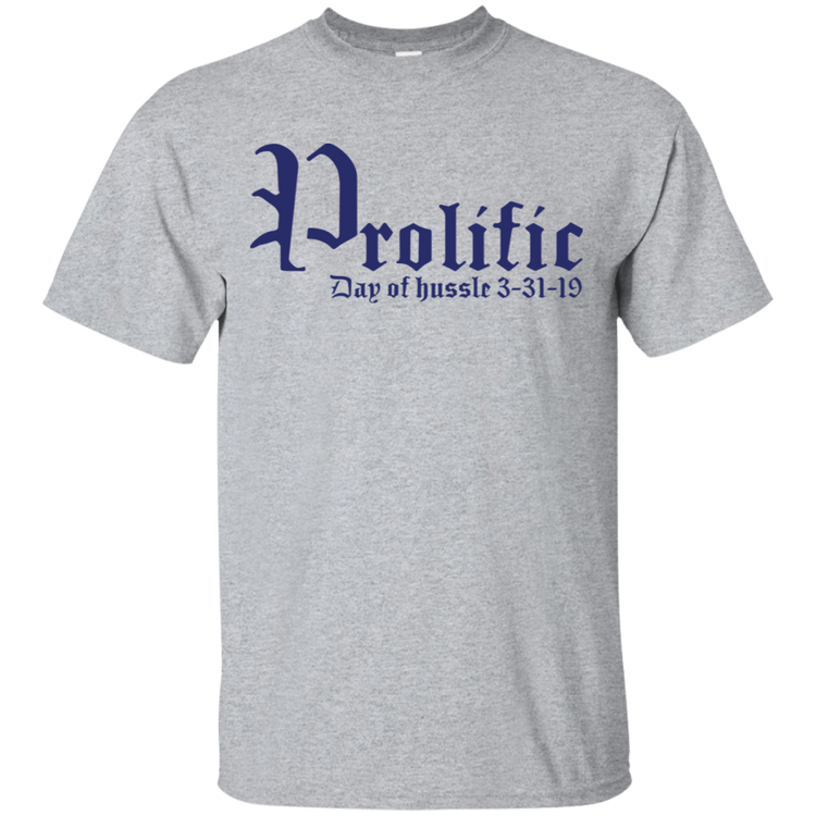 Prolific - Day of Hussle - Navy - Men's Tee