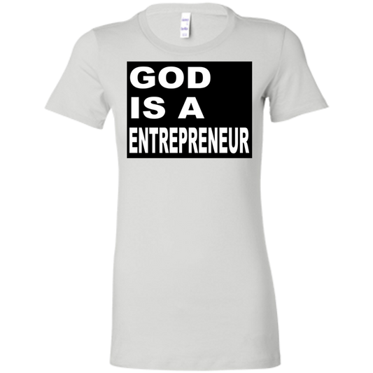 God Is A - Entrepreneur - White - Women's' T-Shirt