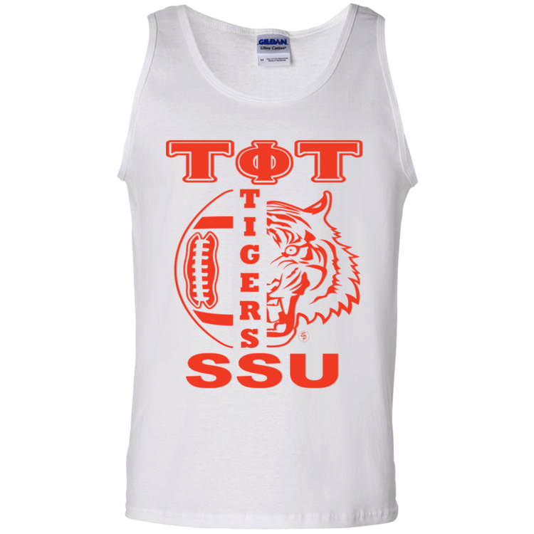 SSU - Tigers Football - Orange - Men's Tank Top