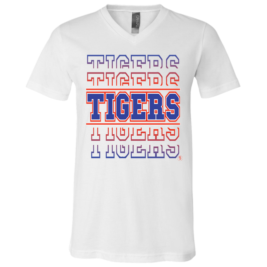 SSU - Tigers - Tigers - Tigers - Fashion Fitted Men's V-Neck T-Shirt