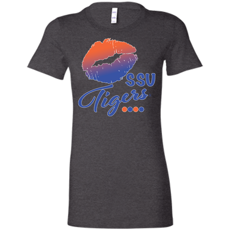 SSU - Tigers Kisses - Fashion Fitted Women's Favorite T-Shirt