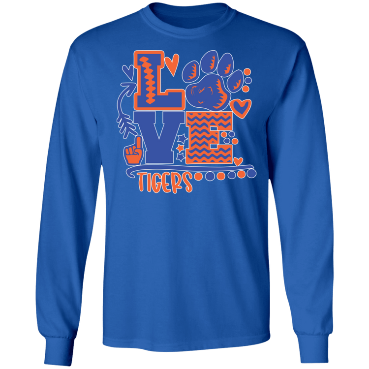 SSU - Love Tigers - Men's LS Tee