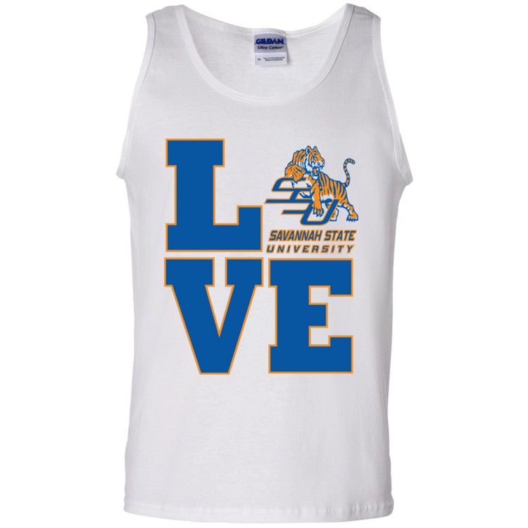 Savannah State - LOVE - Men's Tank Top