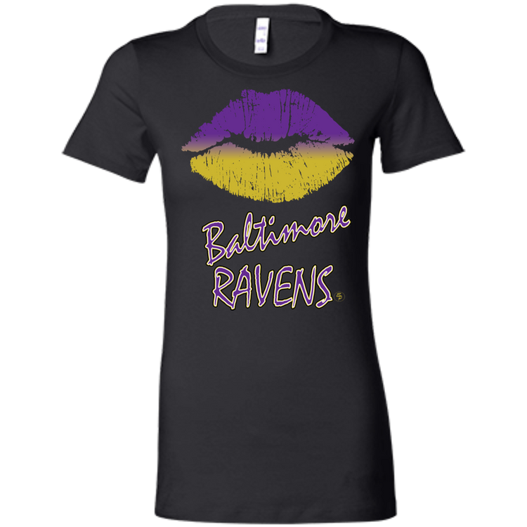 Ravens Kiss - Fitted Women's' T-Shirt