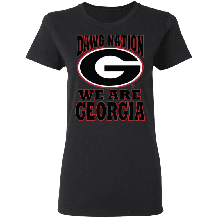 UGA - Dawg Nation - Women's 5.3 oz. Tee