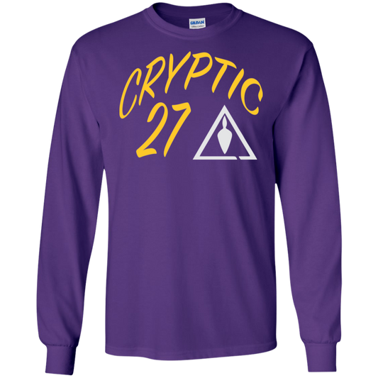Omega Council Cryptic27 - Men's LS Tee