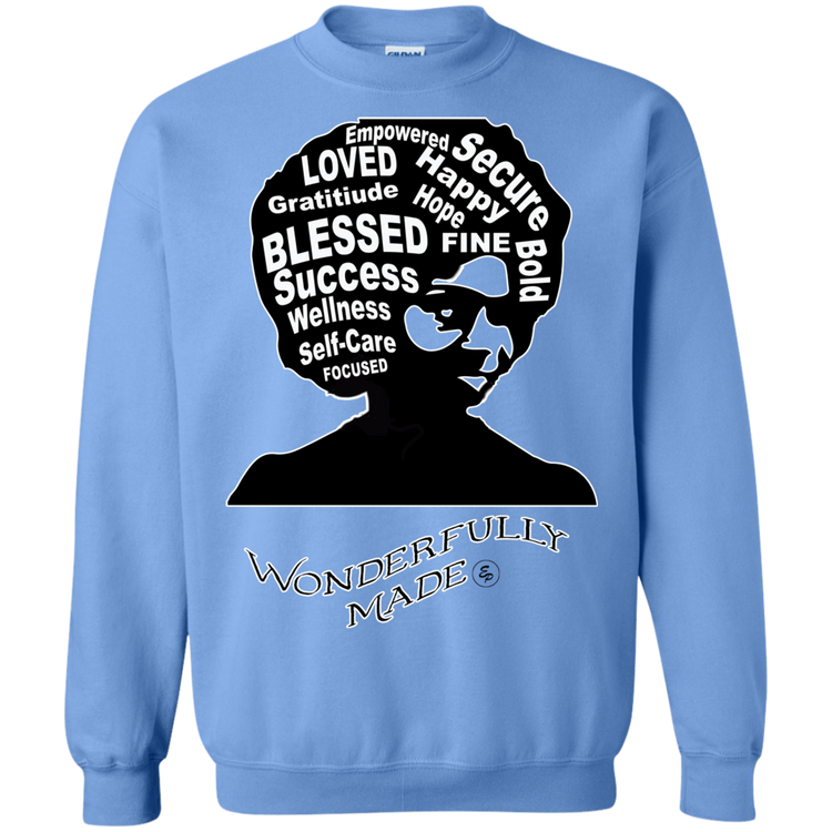Wonderfully Made - Crewneck Pullover Sweatshirt