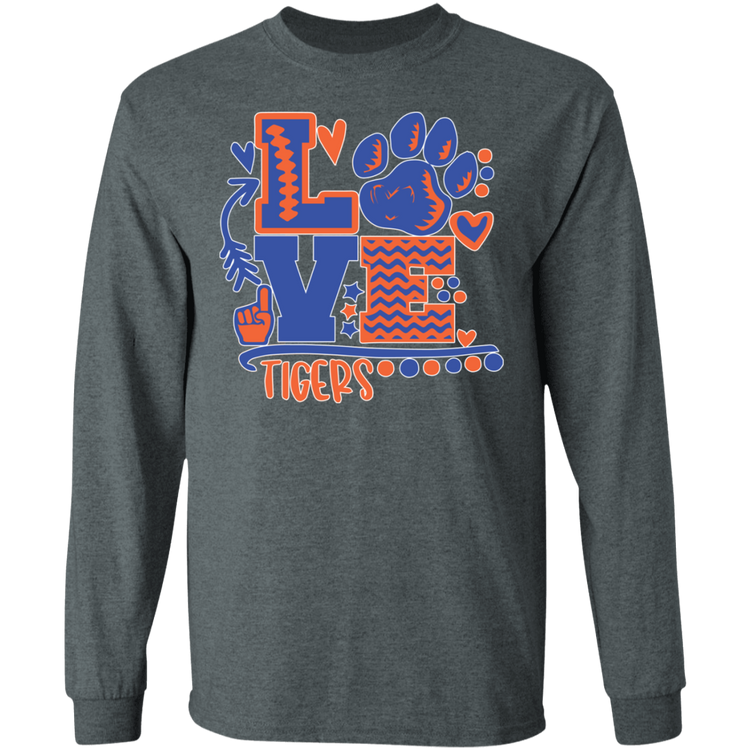 SSU - Love Tigers - Men's LS Tee