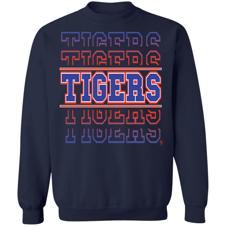SSU - Tigers - Tigers - Tigers - Crewneck Pullover Sweatshirt  8 oz.
