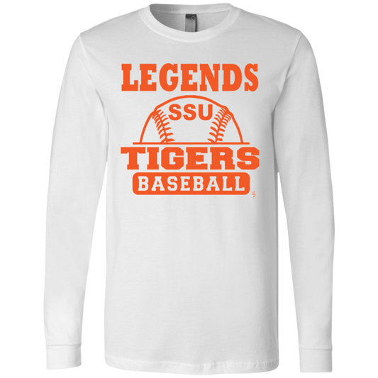 SSU - Tigers Baseball - Orange - Fashion Fitted Men's Jersey T-Shirt