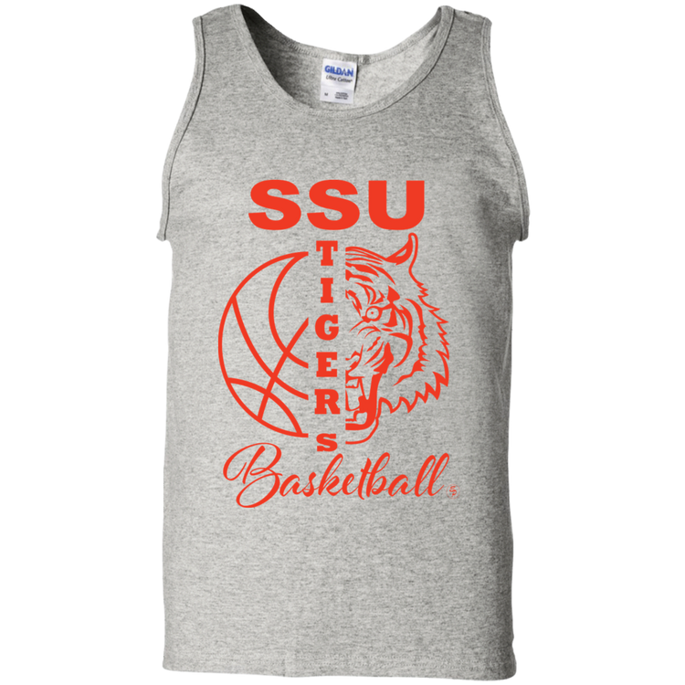 SSU - Tigers Basketball - Orange - Men's Tank Top