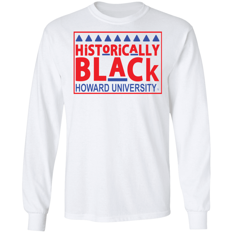 Howard - Historically Black - Men's LS Tee