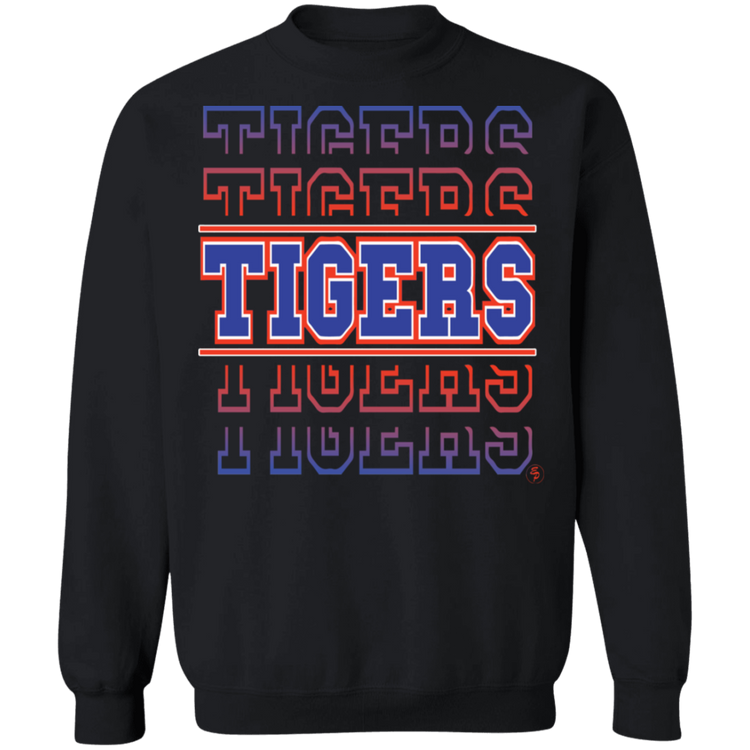 SSU - Tigers - Tigers - Tigers - Crewneck Pullover Sweatshirt  8 oz.