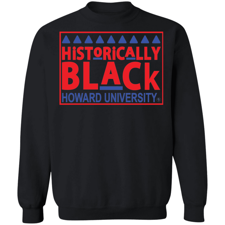 Howard - Historically Black - Crewneck Pullover Sweatshirt  8 oz.
