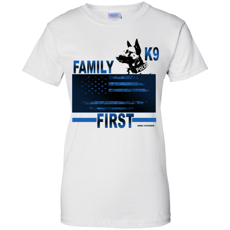 K9 Family First Women's Tee