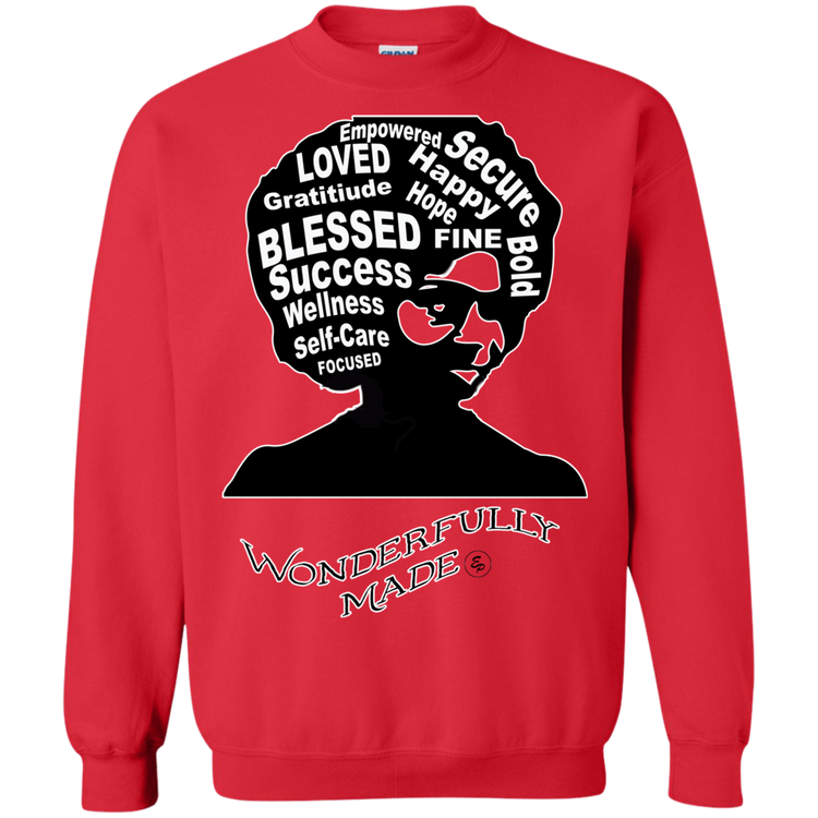 Wonderfully Made - Crewneck Pullover Sweatshirt