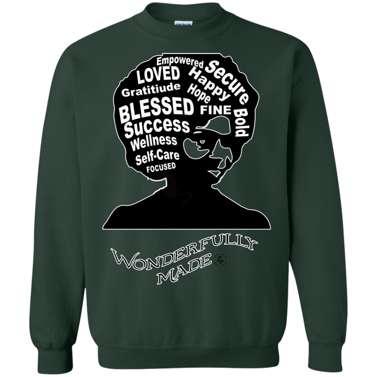 Wonderfully Made - Crewneck Pullover Sweatshirt