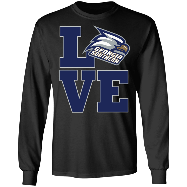 GA Southern - Alumni LOVE - Men's LS Tee