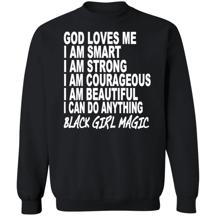 Black Girl Magic - I AM - White