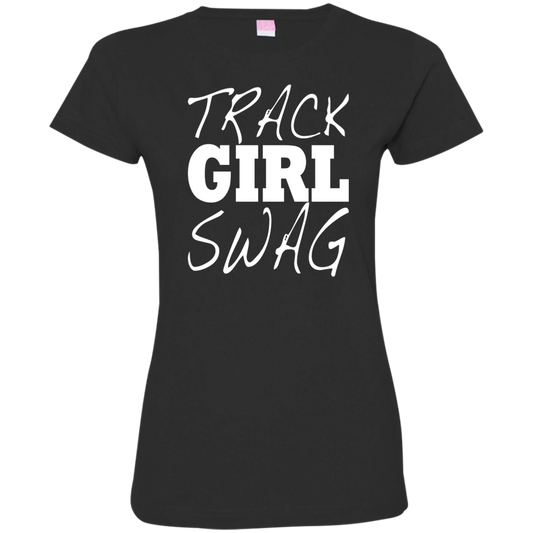 Track Girl Swag - Ladies' Fine Jersey T-Shirt
