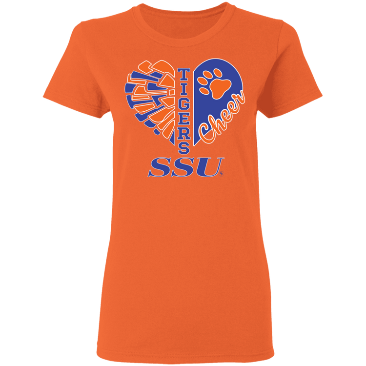 SSU - Tigers Cheer - Women's 5.3 oz. Tee
