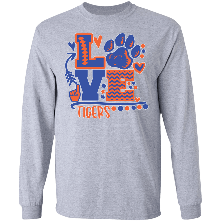 SSU - Love Tigers - Men's LS Tee