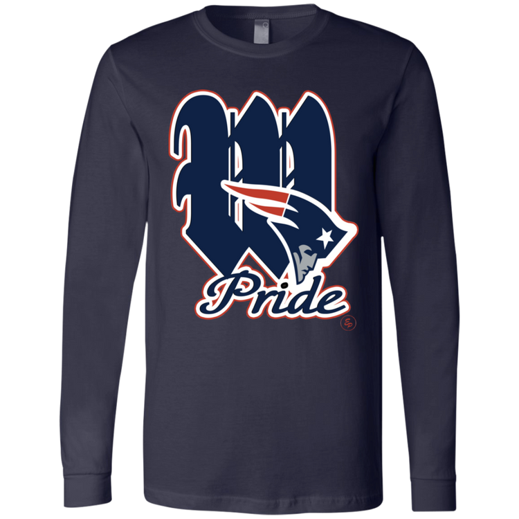 Westside Patriots Pride - Fitted Men's LS T-Shirt