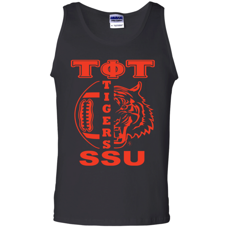 SSU - Tigers Football - Orange - Men's Tank Top