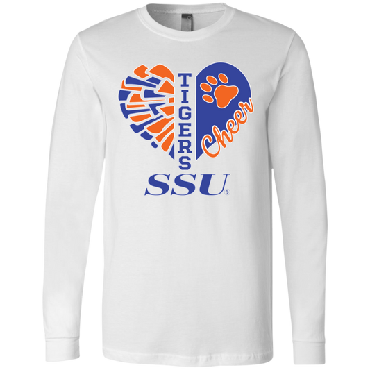 SSU - Tigers Cheer - Fashion Fitted Men's Jersey T-Shirt