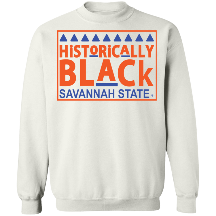 SSU - Historically Black - Crewneck Pullover Sweatshirt  8 oz.
