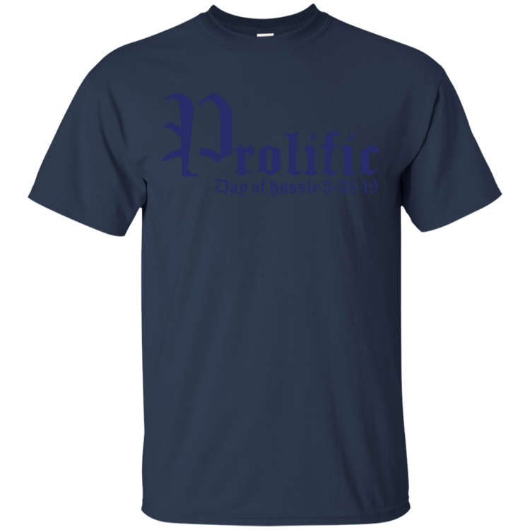 Prolific - Day of Hussle - Navy - Men's Tee