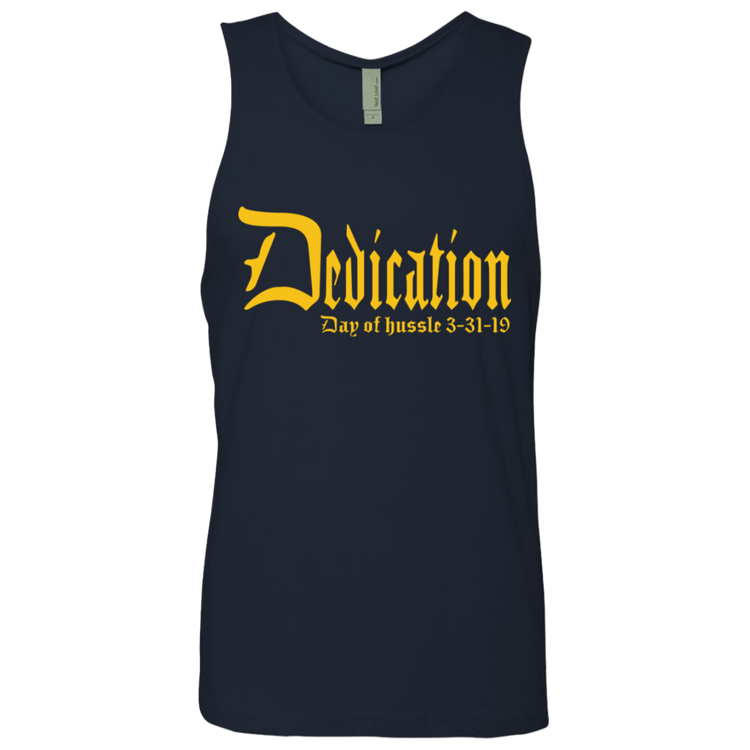 Dedication - Day of Hussle - Gold - Men's Tank Top