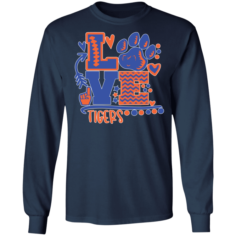 SSU - Love Tigers - Men's LS Tee