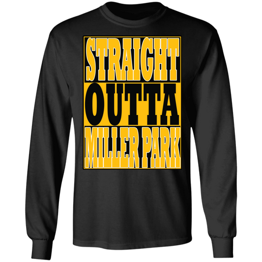 Straight Outta Miller Park - Men's LS Tee