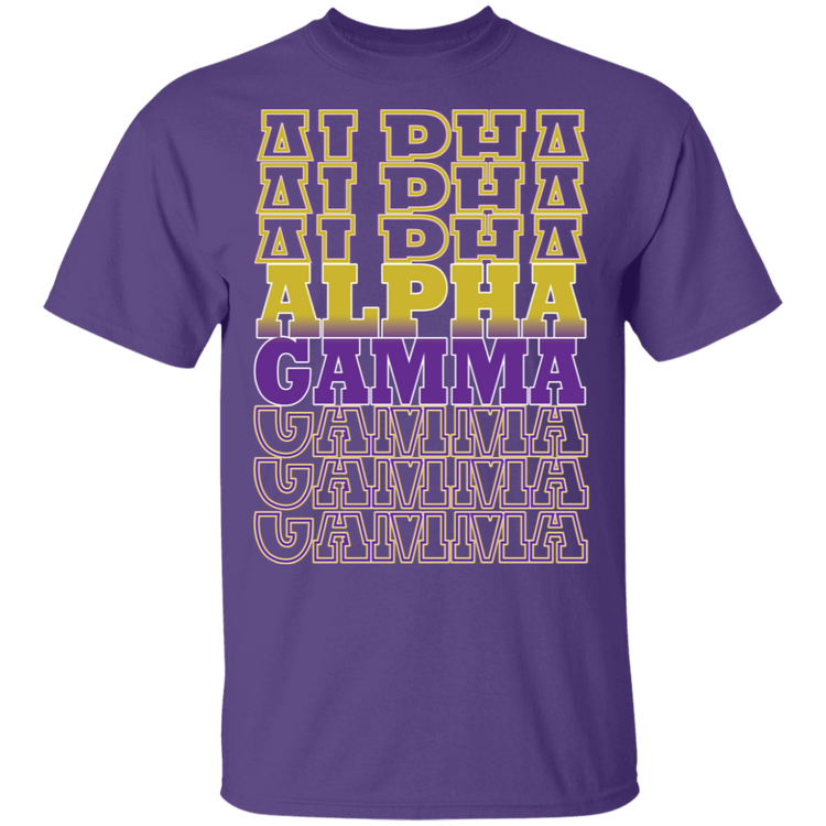 ALPHA GAMMA - ALPHA GAMMA - ALPHA GAMMA - Men's Tee