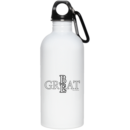 Be Great - 23663 20 oz. Stainless Steel Water Bottle