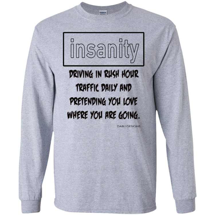 INSANITY Men's Long Sleeve Tee