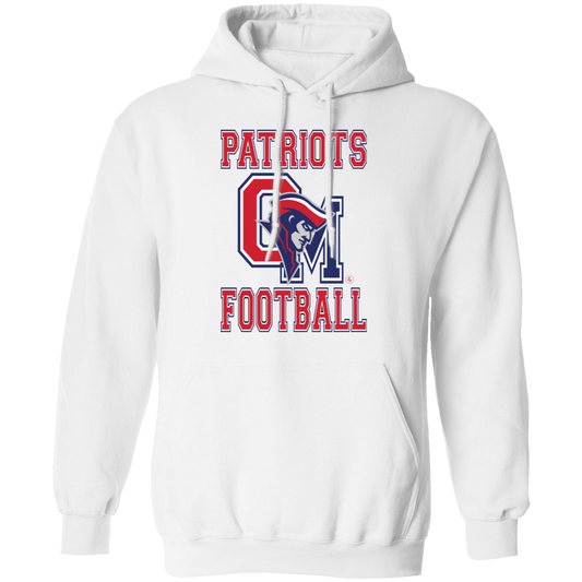 OM Patriots Football - Pullover Hoodie
